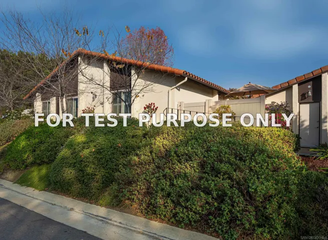 Demo/Test Data 360 Abington, Encinitas, Ca 92024