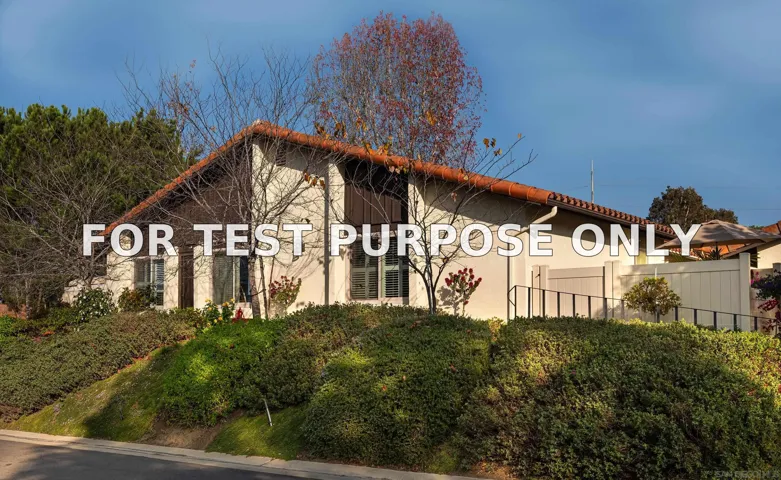 Demo/Test Data 360 Abington, Encinitas, Ca 92024