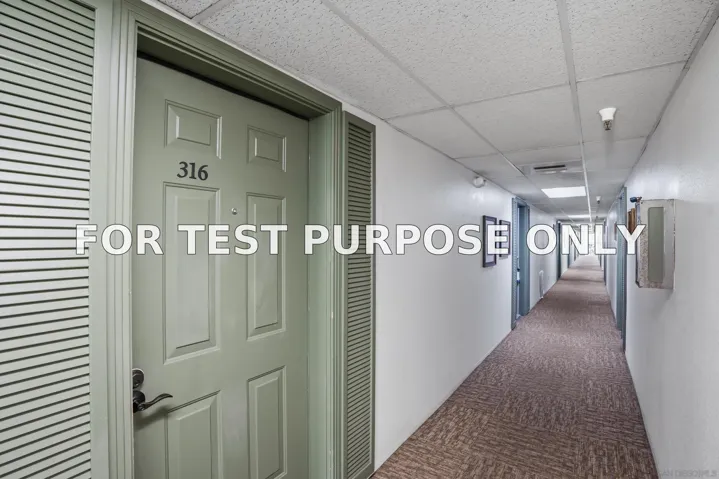 Demo/Test Data 3796 Alabama St Unit 316, San Diego, Ca 92104