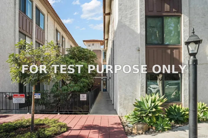 Demo/Test Data 3796 Alabama St Unit 316, San Diego, Ca 92104