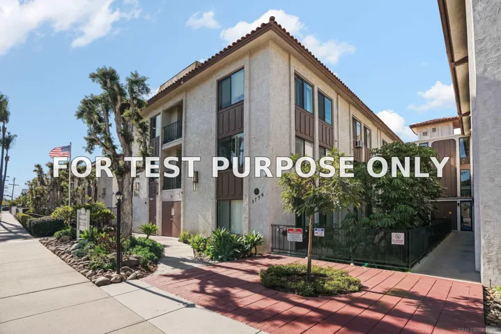 Demo/Test Data 3796 Alabama St Unit 316, San Diego, Ca 92104