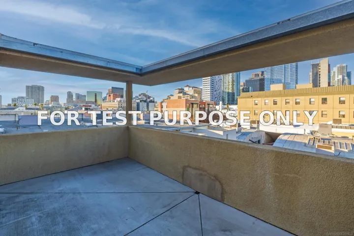 Demo/Test Data 908 G St Unit 16, San Diego, Ca 92101