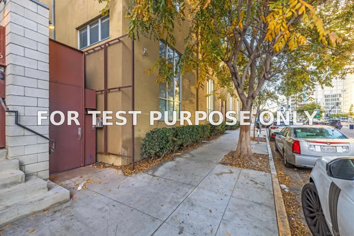 Demo/Test Data 908 G St Unit 16, San Diego, Ca 92101