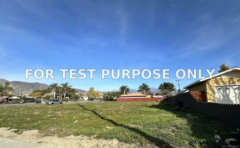 Demo/Test Data 605 S Jordan Ave Unit N/a, San Jacinto, Ca 92583