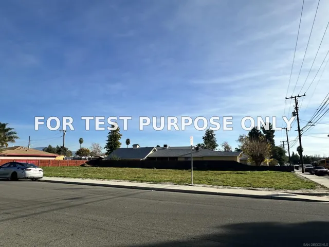 Demo/Test Data 605 S Jordan Ave Unit N/a, San Jacinto, Ca 92583
