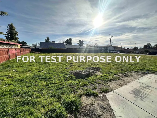 Demo/Test Data 605 S Jordan Ave Unit N/a, San Jacinto, Ca 92583