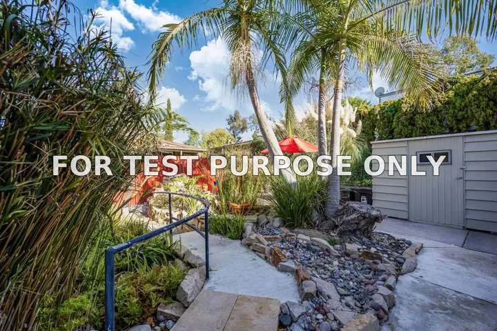 Demo/Test Data 2130 Sunset Dr Unit Spc 21, Vista, Ca 92081