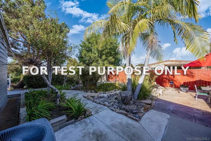 Demo/Test Data 2130 Sunset Dr Unit Spc 21, Vista, Ca 92081