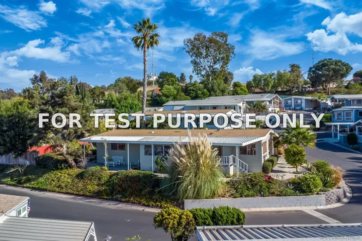Demo/Test Data 2130 Sunset Dr Unit Spc 21, Vista, Ca 92081