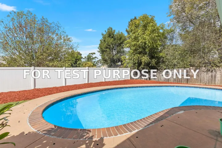 Demo/Test Data 9116 Fletcher Dr., La Mesa, Ca 91941