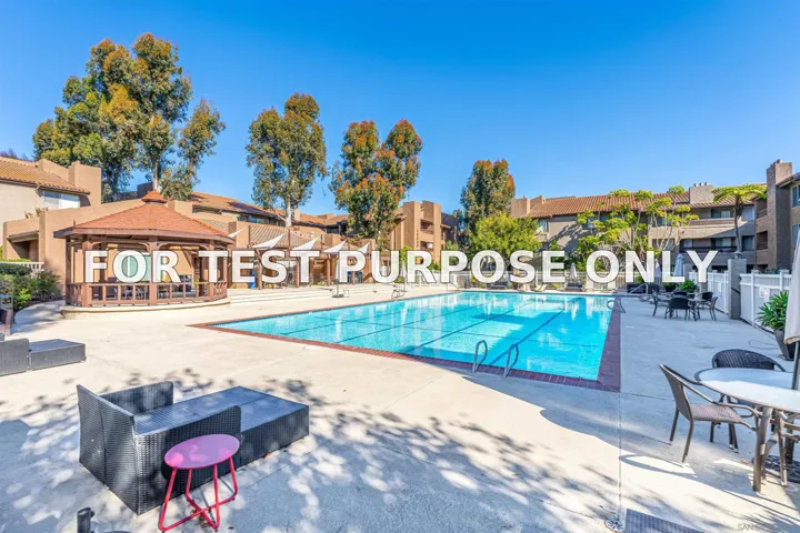 Demo/Test Data 10400 Caminito Cuervo Unit 267, San Diego, Ca 92108