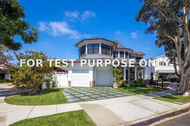 Demo/Test Data 1 Pine Court, Coronado, Ca 92118