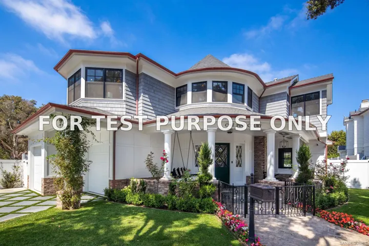 Demo/Test Data 1 Pine Court, Coronado, Ca 92118