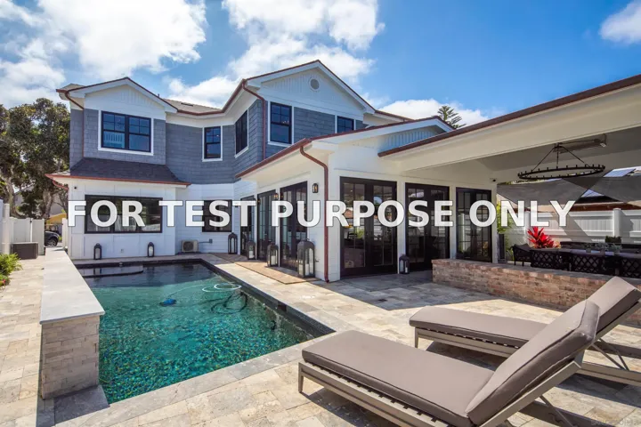Demo/Test Data 1 Pine Court, Coronado, Ca 92118