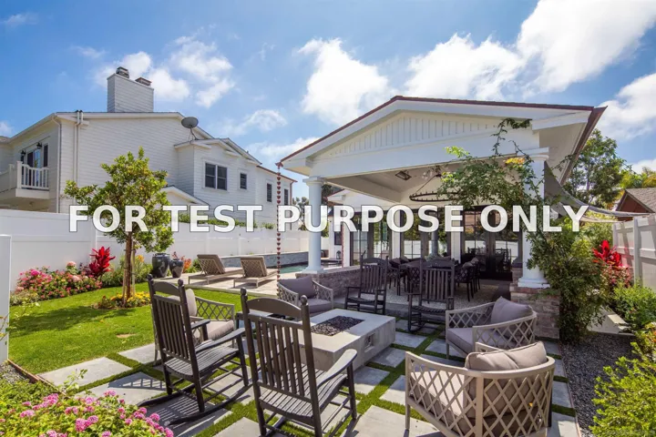 Demo/Test Data 1 Pine Court, Coronado, Ca 92118