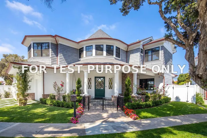 Demo/Test Data 1 Pine Court, Coronado, Ca 92118
