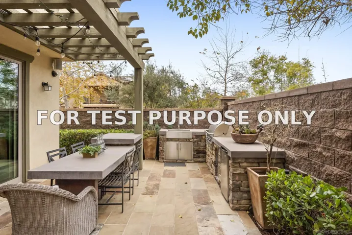 Demo/Test Data 15876 Babcock St., San Diego, Ca 92127