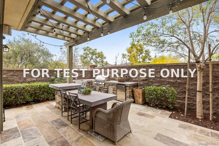 Demo/Test Data 15876 Babcock St., San Diego, Ca 92127