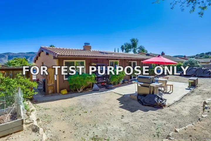 Demo/Test Data 3219 Via Altamira, Fallbrook, Ca 92028