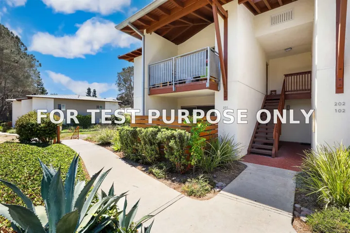 Demo/Test Data 1650 S El Camino Real Unit F101, Encinitas, Ca 92024