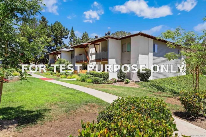 Demo/Test Data 1650 S El Camino Real Unit F101, Encinitas, Ca 92024
