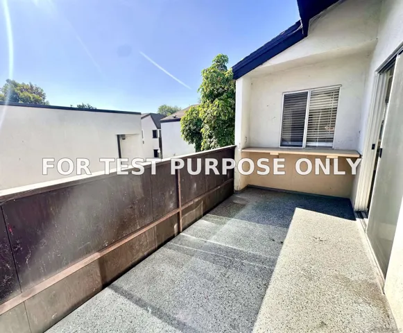 Demo/Test Data 1395 Caminito Gabaldon Unit H, San Diego, Ca 92108