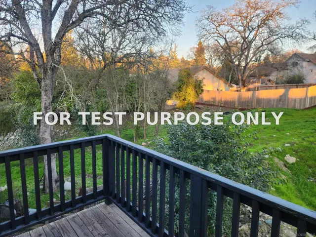 Demo/Test Data 2653 Mallard Ct, Valley Springs, Ca 95252