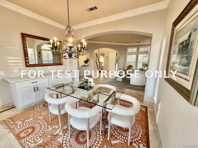 Demo/Test Data 11645 Spruce Run Dr, San Diego, Ca 92131