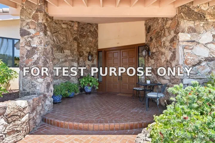 Demo/Test Data 13114 Polvera Avenue, San Diego, Ca 92128