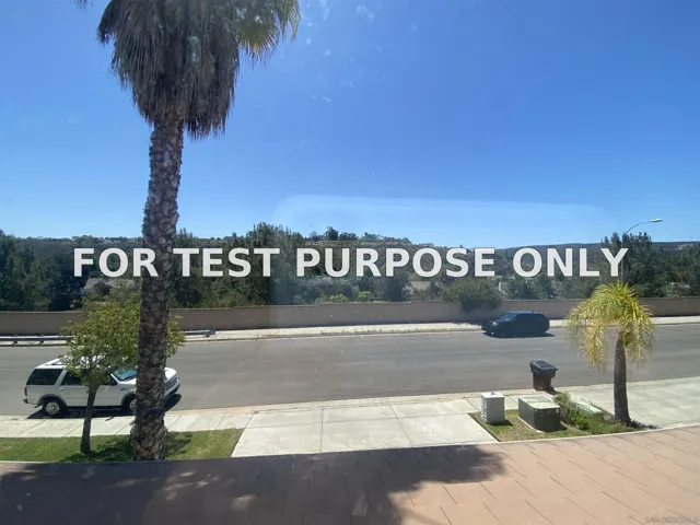 Demo/Test Data 4972 Almondwood Way, San Diego, Ca 92130