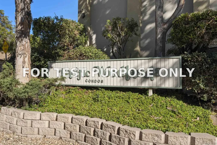 Demo/Test Data 4651 Pico St Unit 107, San Diego, Ca 92109