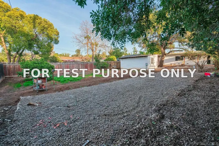 Demo/Test Data 228 E 15th Ave, Escondido, Ca 92025