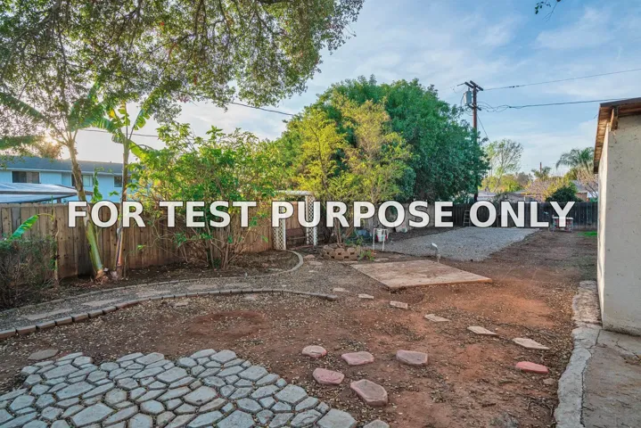 Demo/Test Data 228 E 15th Ave, Escondido, Ca 92025