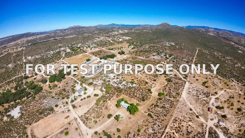 Demo/Test Data 1540 Campo Truck Trl Unit 1, Campo, Ca 91906