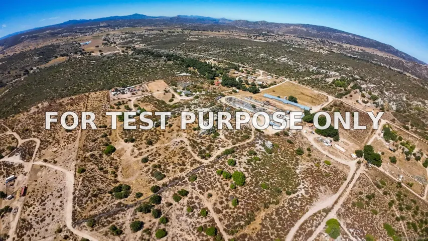 Demo/Test Data 1540 Campo Truck Trl Unit 1, Campo, Ca 91906