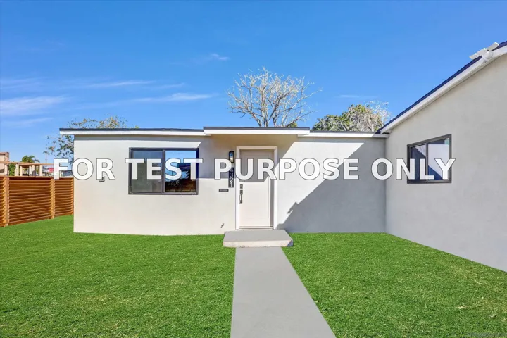 Demo/Test Data 4321 Clairemont Mesa Blvd, Clairemont, Ca 92117