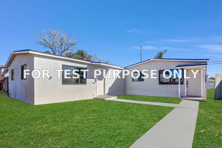 Demo/Test Data 4321 Clairemont Mesa Blvd, Clairemont, Ca 92117