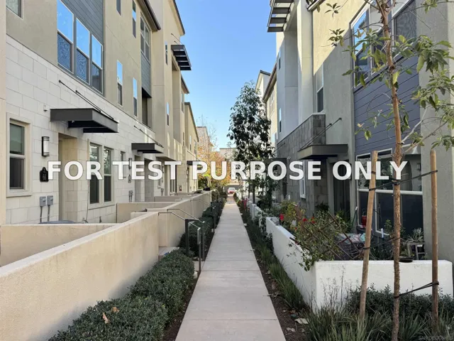 Demo/Test Data 16755 Coyote Bush Dr Unit 75, San Diego, Ca 92127