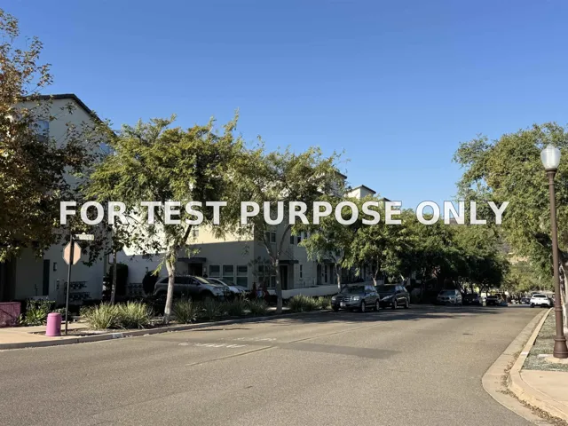 Demo/Test Data 16755 Coyote Bush Dr Unit 75, San Diego, Ca 92127