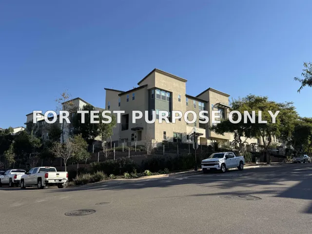 Demo/Test Data 16755 Coyote Bush Dr Unit 75, San Diego, Ca 92127