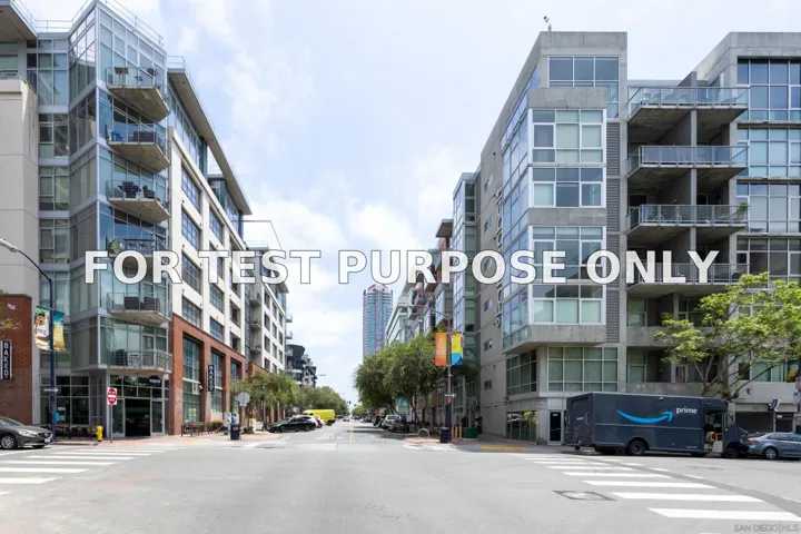 Demo/Test Data 1025 Island Ave Unit 402, San Diego, Ca 92101