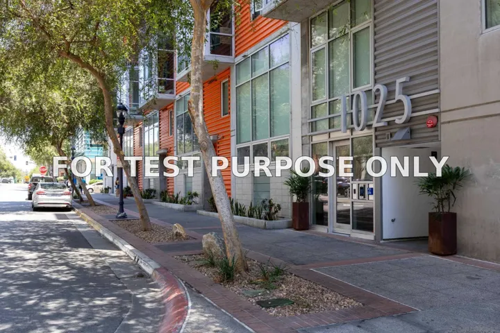 Demo/Test Data 1025 Island Ave Unit 402, San Diego, Ca 92101