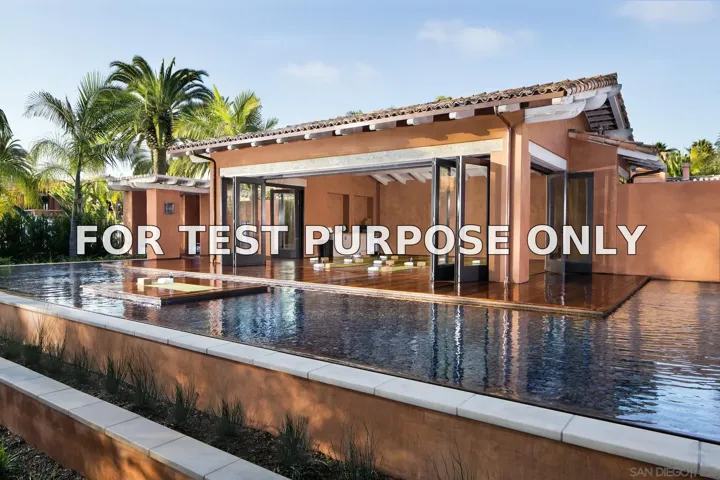 Demo/Test Data 6155 Calle Valencia Unit 5a-7, Rancho Santa Fe, Ca 92067