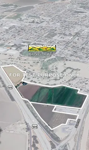 Demo/Test Data 800 S 1st, King City, Ca 93930