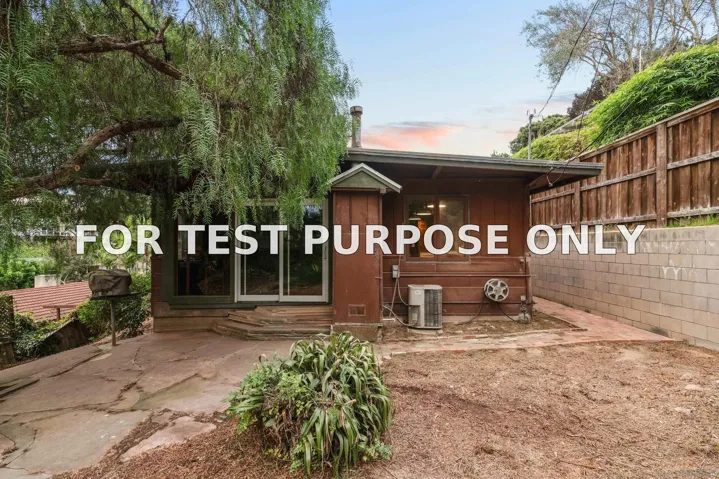 Demo/Test Data 3535 Inez, San Diego, Ca 92106