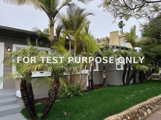 Demo/Test Data 1830-32 Fort Stockton Dr, San Diego, Ca 92103