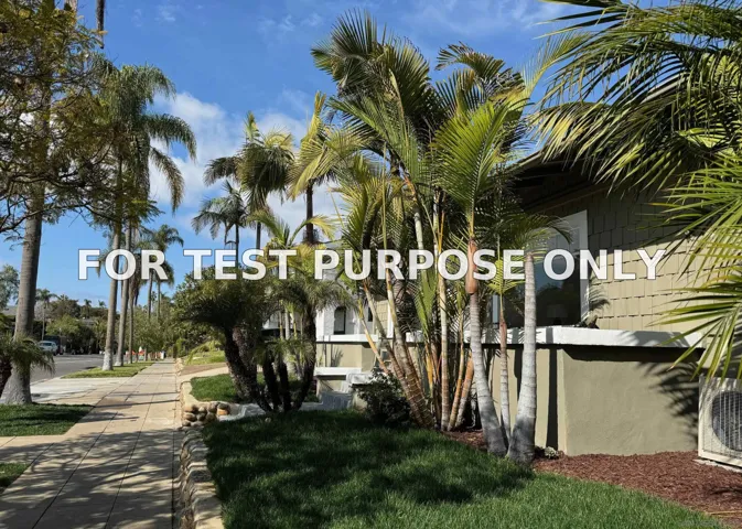 Demo/Test Data 1830-32 Fort Stockton Dr, San Diego, Ca 92103