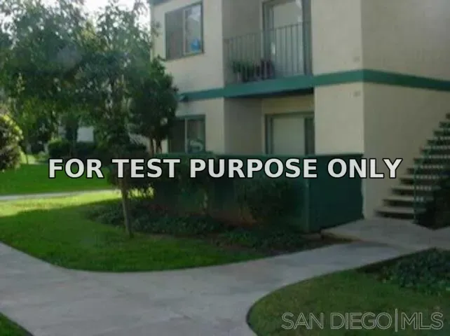 Demo/Test Data 1811 E Grand Ave Unit 175, Escondido, Ca 92027