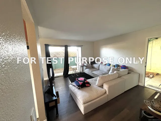 Demo/Test Data 1811 E Grand Ave Unit 175, Escondido, Ca 92027