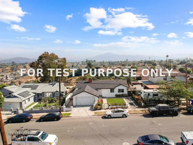 Demo/Test Data 141 Lausanne Dr, San Diego, Ca 92114